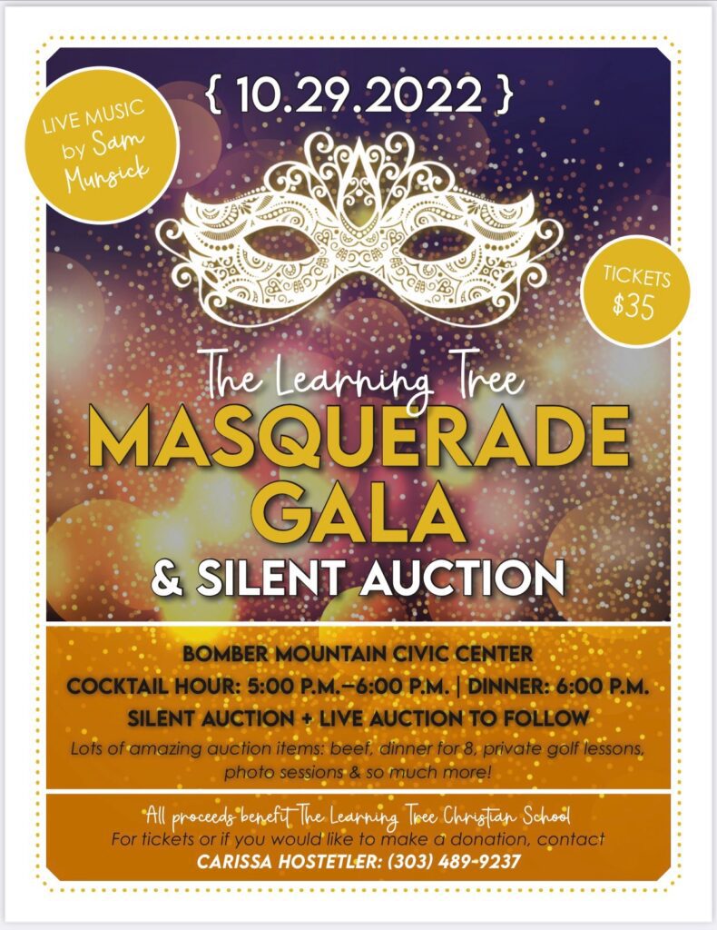 The Learning Tree Masquerade Gala Poster