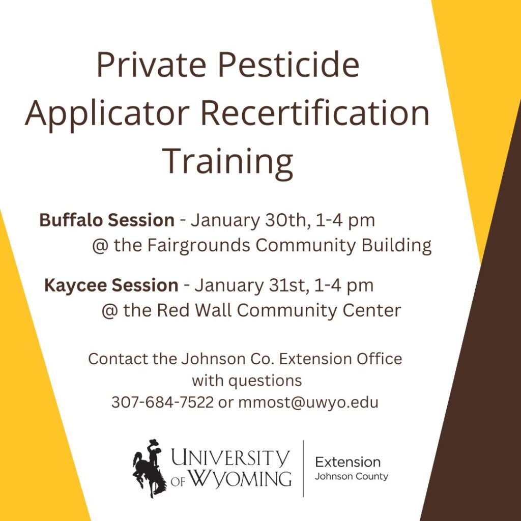 A Private Pesticide Applicator Recertification Training