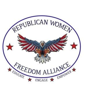 Republic Women Freedom Alliance Badge