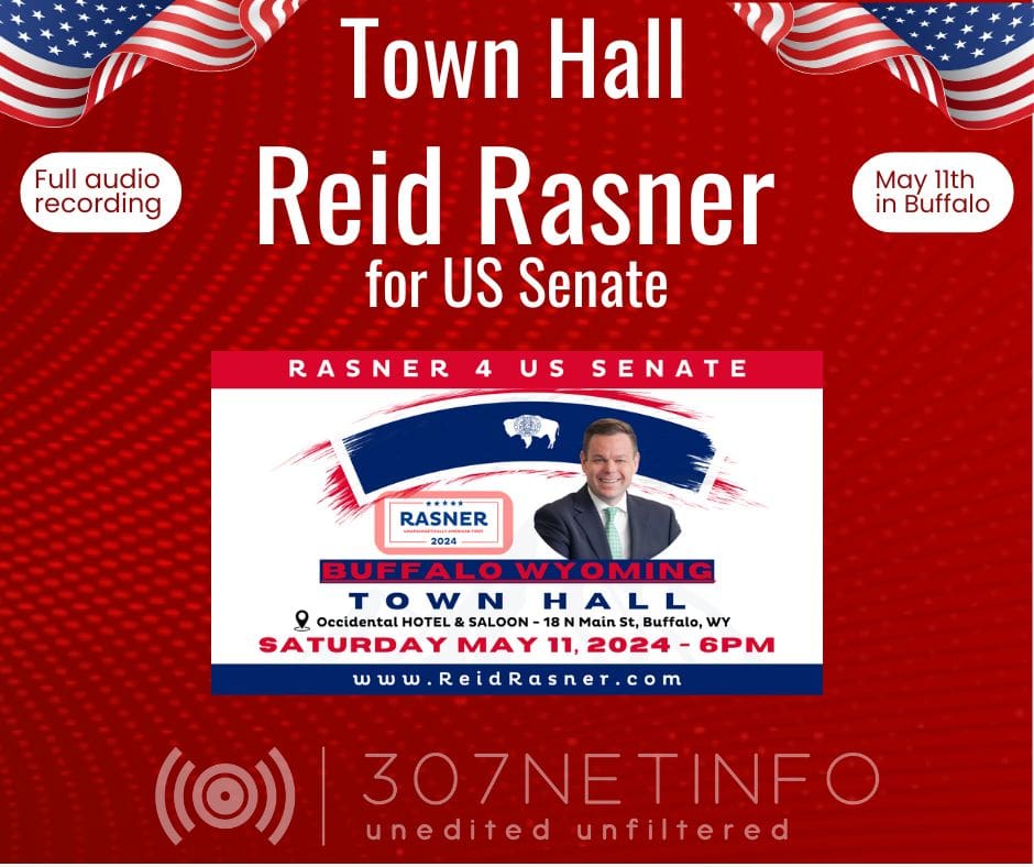 Reid Rasner, Town Hall in Buffalo, May 11th.